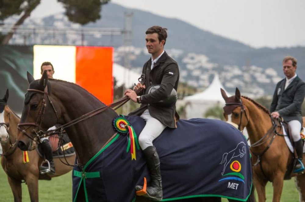 Carlow van de Helle met Constant Van Paesschen winnaars van de GP CSI2* Oliva.